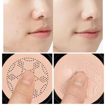 Fond de Teint Cushion – Applicateur Tampon – Couvrant