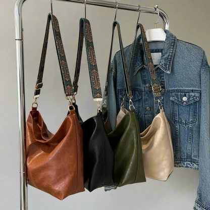 Sévalie Sac à Épaule en Cuir pour Femme | Sac Bandoulière Élégant