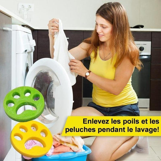 Attrape-Poils Animaux Lave-Linge Réutilisable