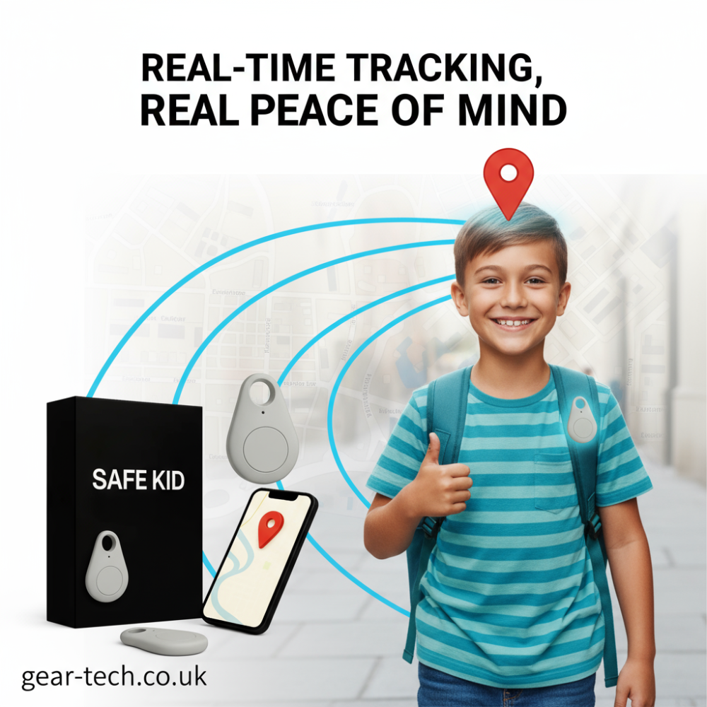 Traceur GPS Enfant Étanche SOS