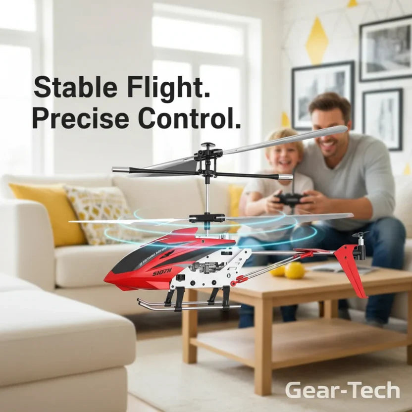 Mini Hélicoptère RC Incassable Gyroscope