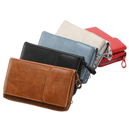 Rosemonté Sac Portefeuille en Cuir | Sac Bandoulière Compact et Élégant