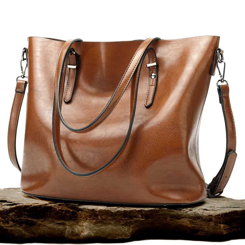 Maélie Sac Cabas en Cuir pour Femme | Sac Épaule Confort Luxe