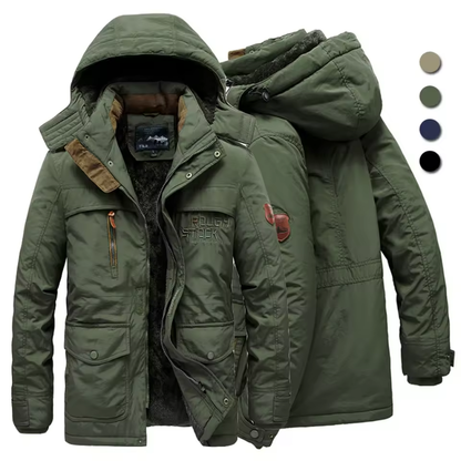 Parka d'Hiver pour Homme | Polaire Chaude et Coupe-Vent