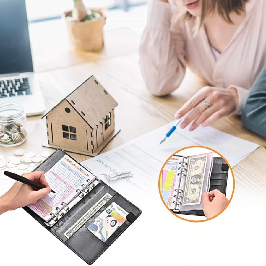 SaveTrack Classeur de Budget | Kit d'enveloppes A6 pour Espèces