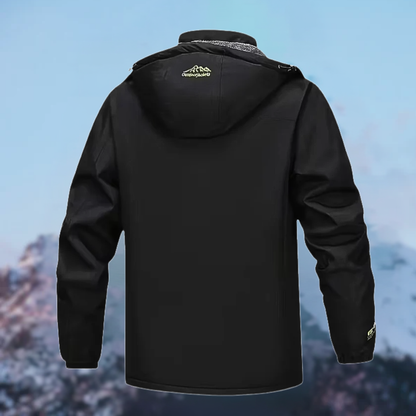 Veste de Ski d'Hiver | Veste de Randonnée Coupe-Vent à Capuche