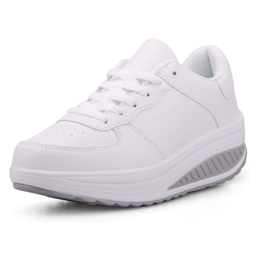 Chaussures de Marche – Semelle Compensée – Confort