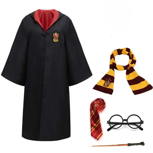 Ensemble Robe MysticWand | Déguisement Magique Complet pour Enfants et Adultes