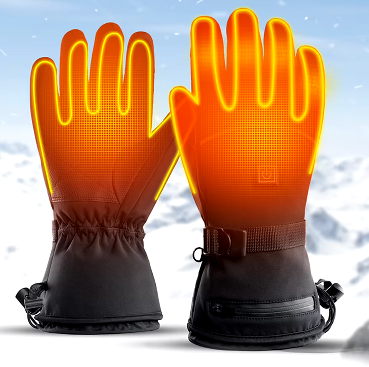 Gants Chauffants Électriques – Hiver – Écran Tactile