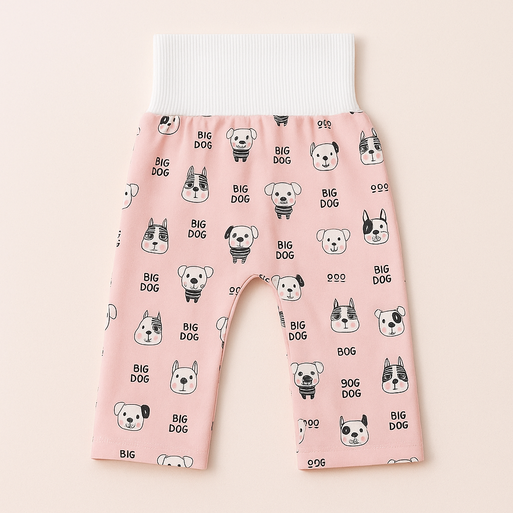 Pantalon d’Apprentissage Bébé – Coton – Taille Élastique