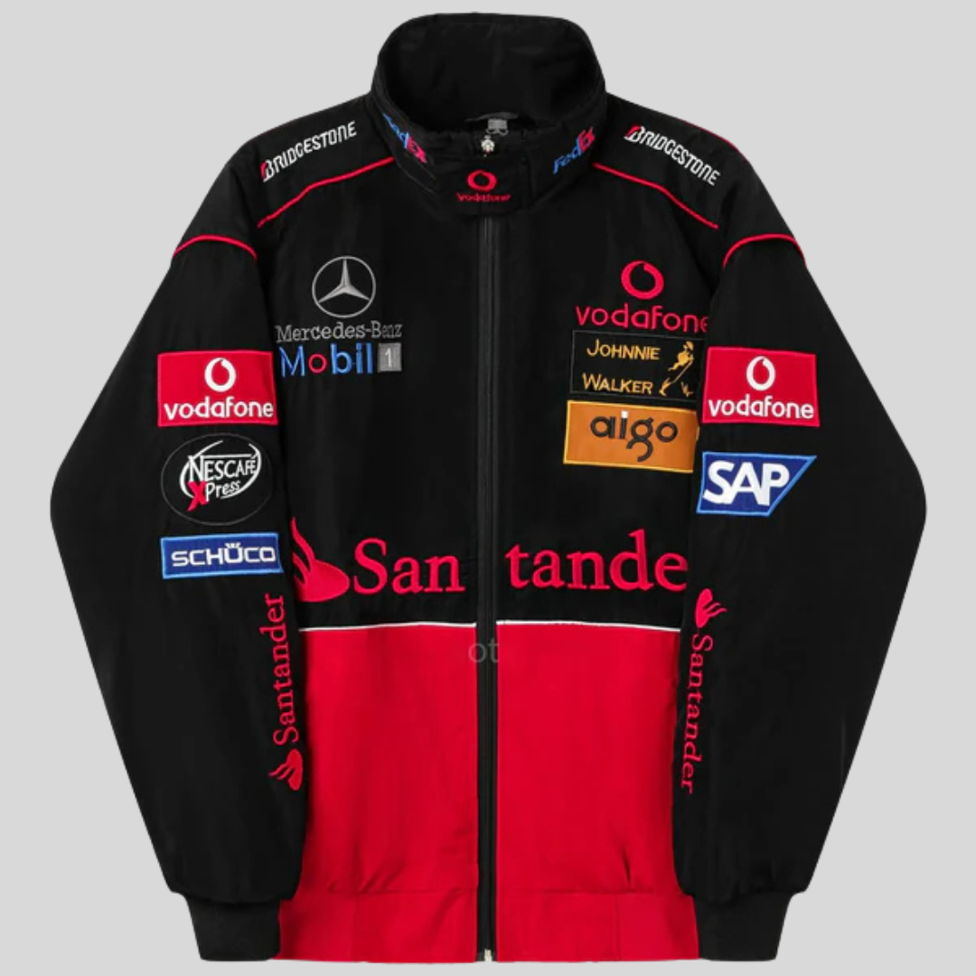 Veste de course vintage Mercedes-McLaren