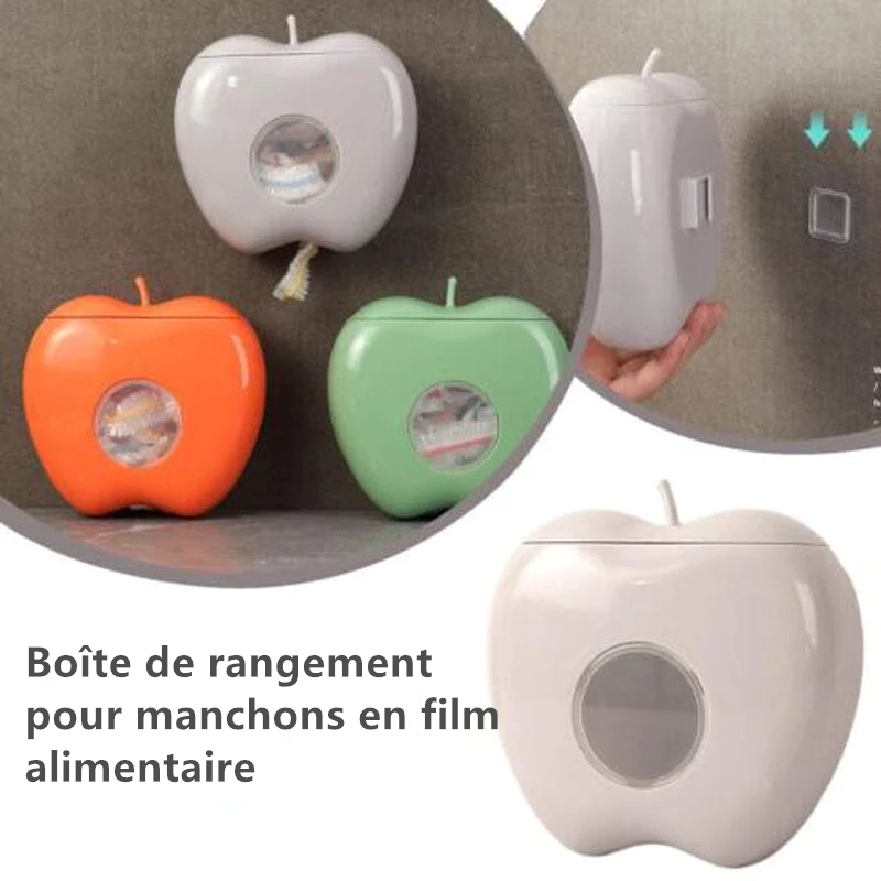 Boîte Pomme Range-Sachets Multifonction