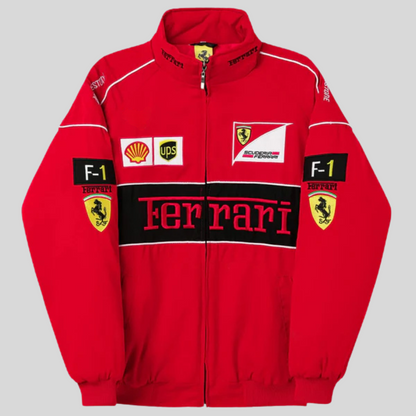 Veste de course Ferrari Racing vintage pour hommes et femmes