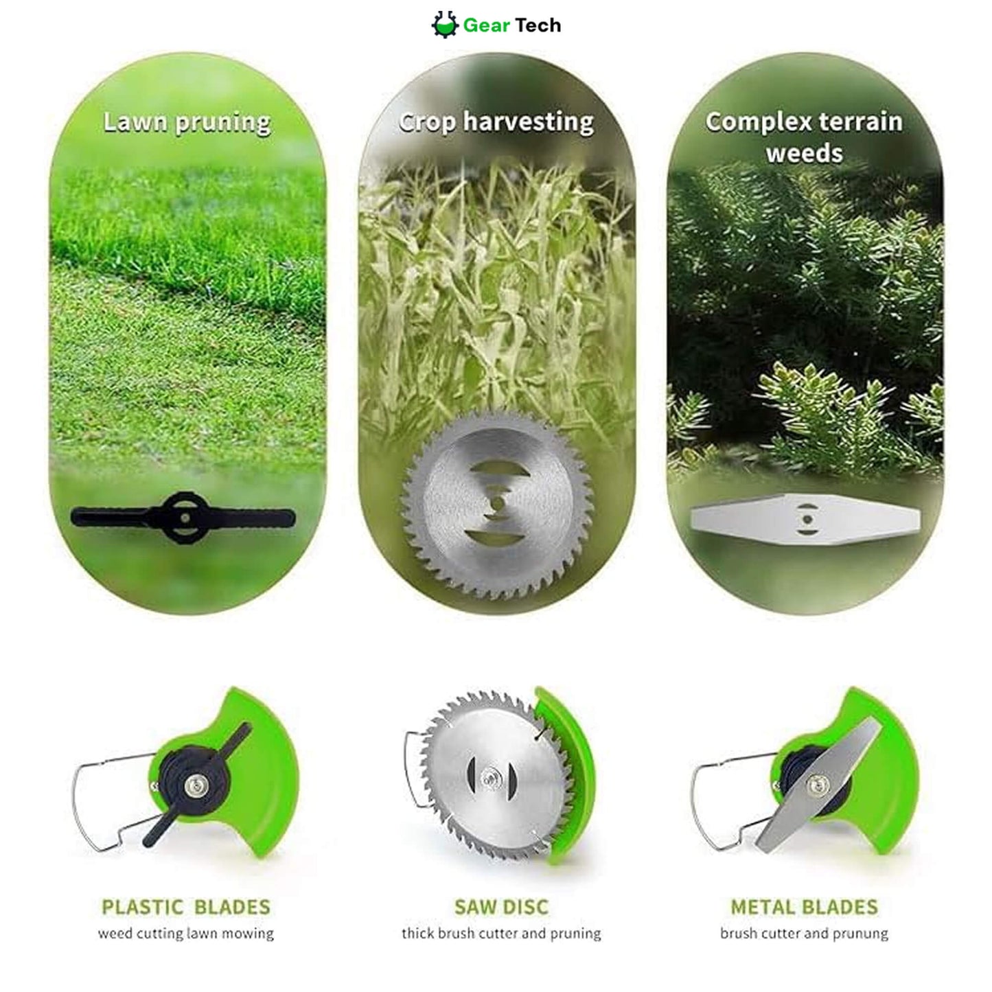 Débroussailleuse Sans Fil 24V 4-en-1