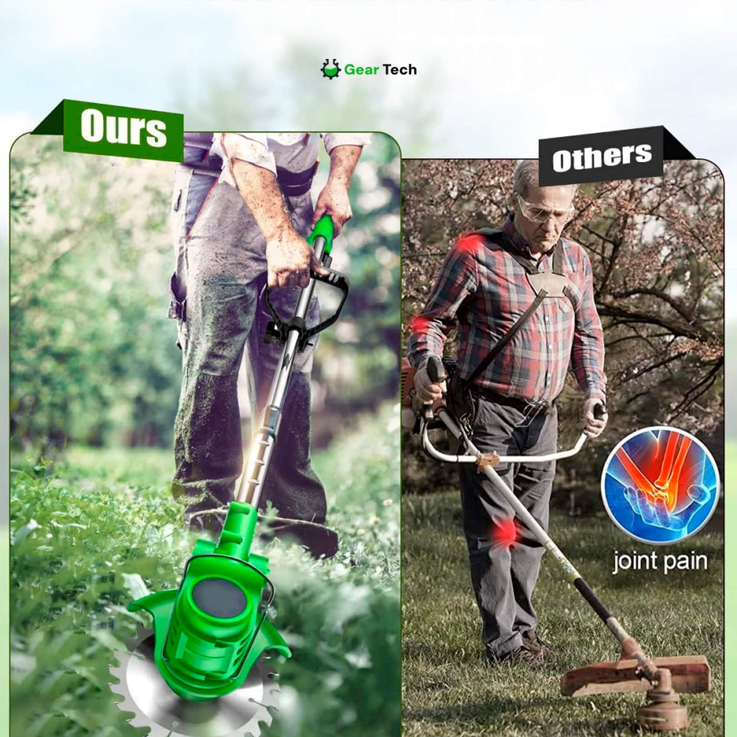 Débroussailleuse Sans Fil 24V 4-en-1