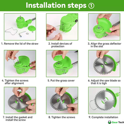 Débroussailleuse Sans Fil 24V 4-en-1