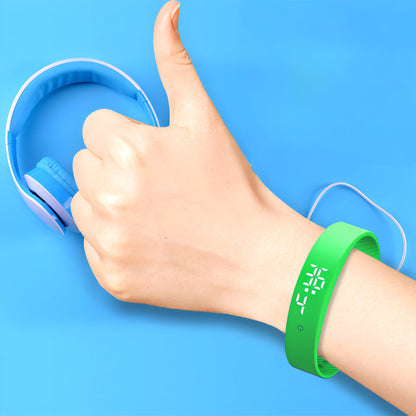 Montre Connectée Étanche Silicone Sport