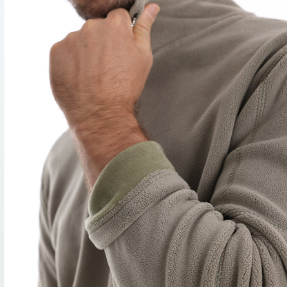 Pull Zippé Homme – Doux et Confortable – Pour l'Hiver et les Activités Extérieures