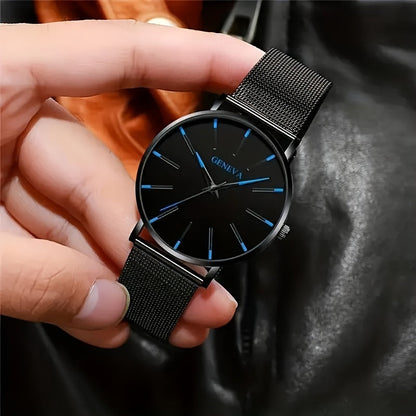 Montre quartz pour homme | Précise et étanche - Meilleur cadeau de Noël 2024