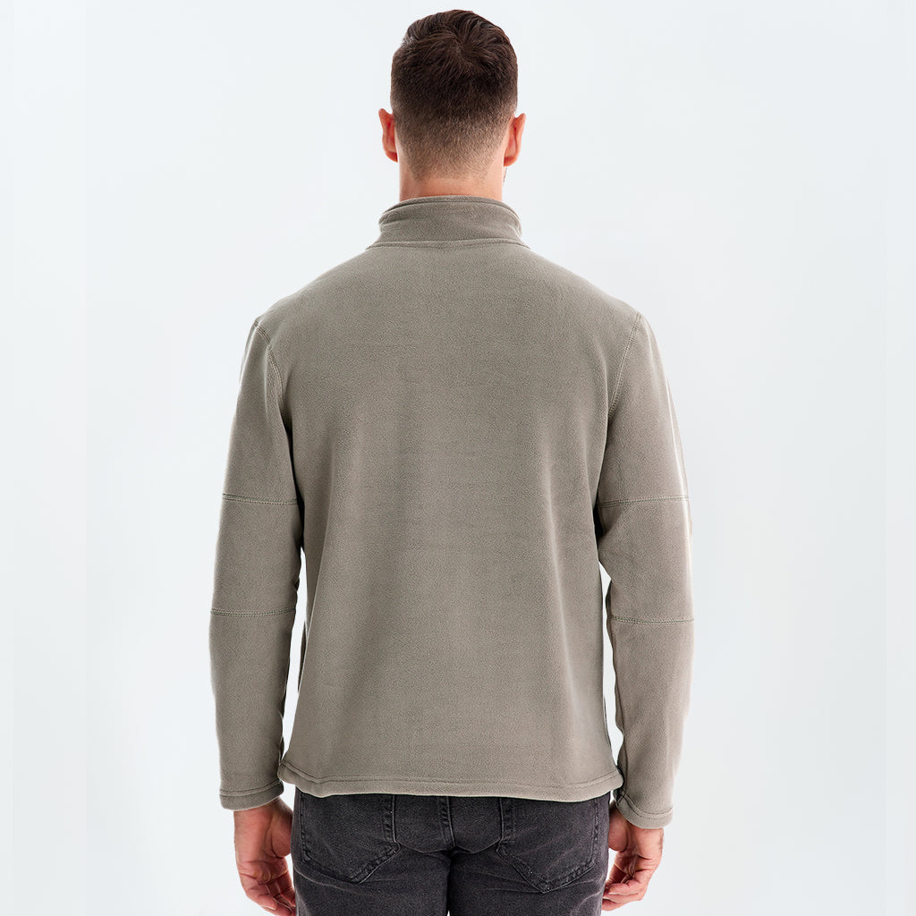 Pull Zippé Homme – Doux et Confortable – Pour l'Hiver et les Activités Extérieures