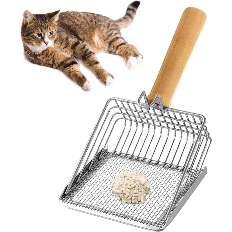 Pelle Litière Chat Double Filtration