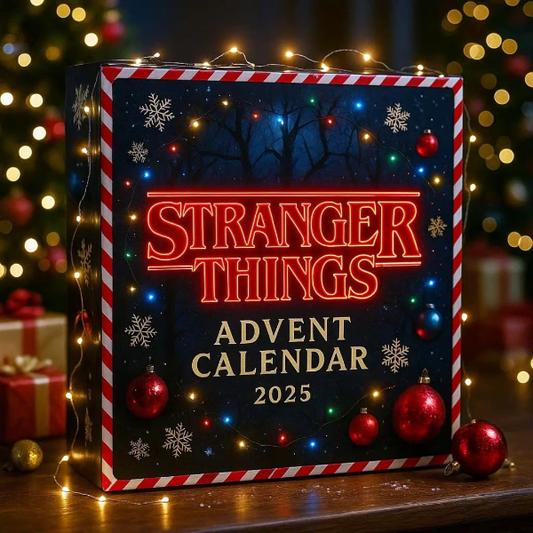 StrangerThings Calendrier de l’Avent Mystère | 24 Figurines Exclusives pour les Fans de Netflix
