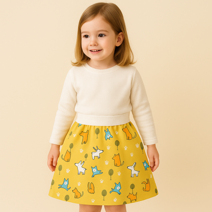 Pantalon d’Apprentissage Bébé – Coton – Taille Élastique