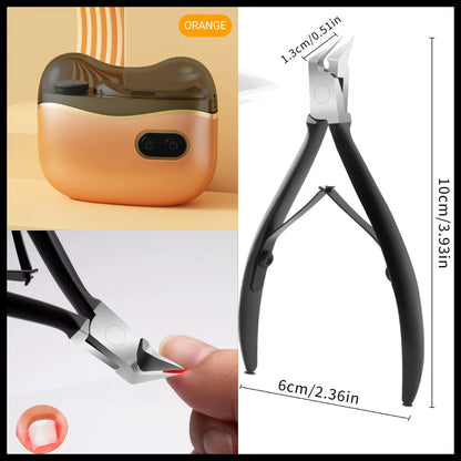 Coupe-Ongles Électrique 2-en-1 Bébé