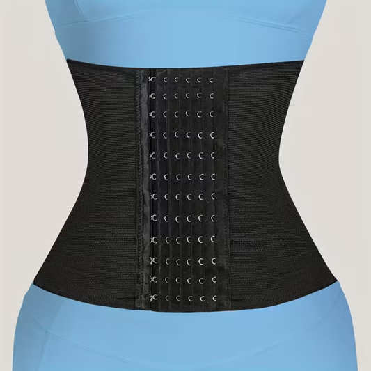 Ceinture Taille Gainante – Réglable – à Crochets