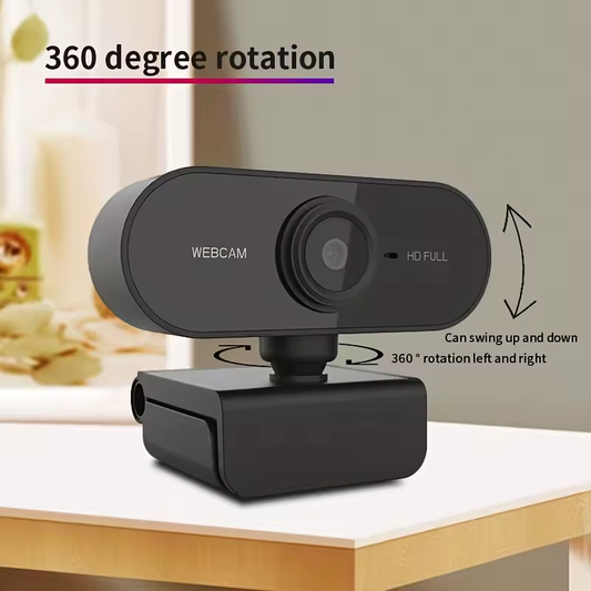 Webcam 1080p Full HD –  USB  – Pour Ordinateur
