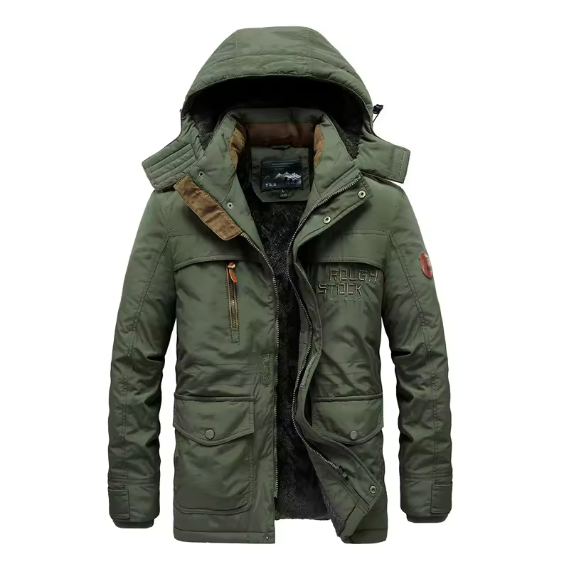 Parka d'Hiver pour Homme | Polaire Chaude et Coupe-Vent