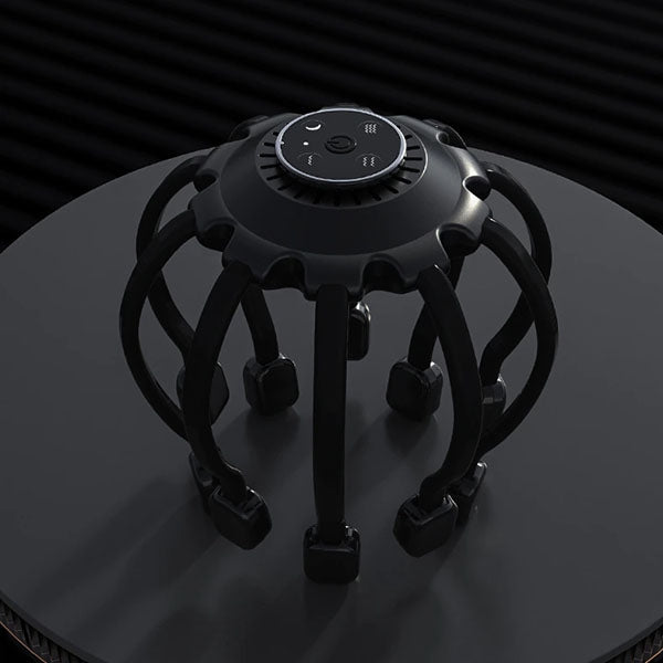 Masseur Crânien Électrique Bluetooth Vibrant