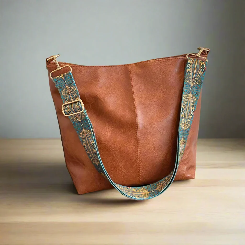 Sévalie Sac à Épaule en Cuir pour Femme | Sac Bandoulière Élégant