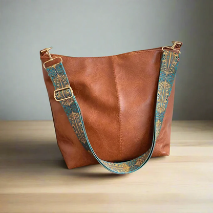 Sévalie Sac à Épaule en Cuir pour Femme | Sac Bandoulière Élégant