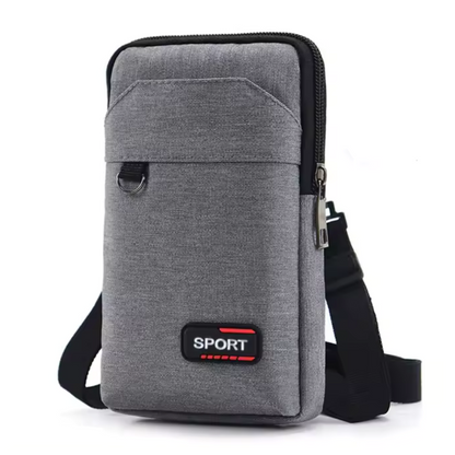 RunGuard Pro Gris | Sac Banane Étanche pour Sport & Randonnée