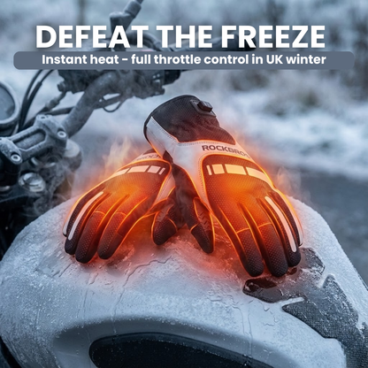 Gants Moto Chauffants Hiver Tactiles
