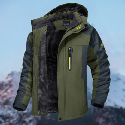 Veste de Ski d'Hiver | Veste de Randonnée Coupe-Vent à Capuche