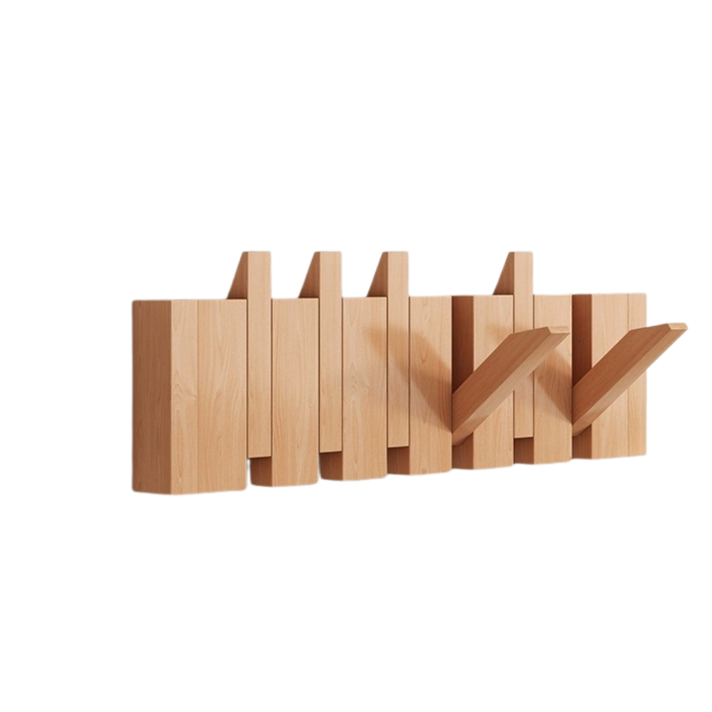 Accroche-Mélodie | Elégance pour vestes et manteaux Style Japandi pour votre intérieur