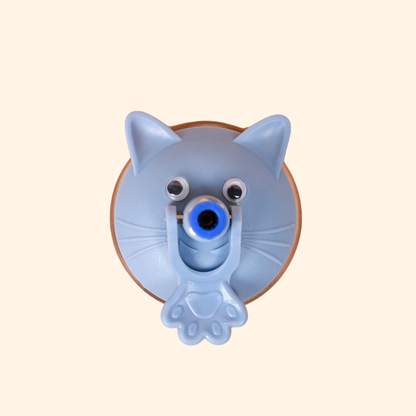 Jouet Chat Plumes Ventouse Flexible