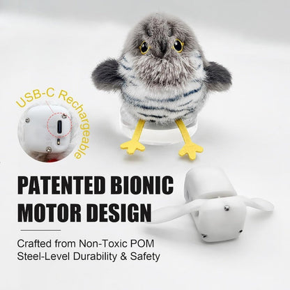 Oiseau Battant Rechargeable Pour Chat
