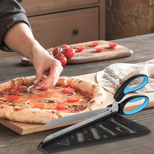 Ciseaux Pizza 2-en-1 Découpe Service