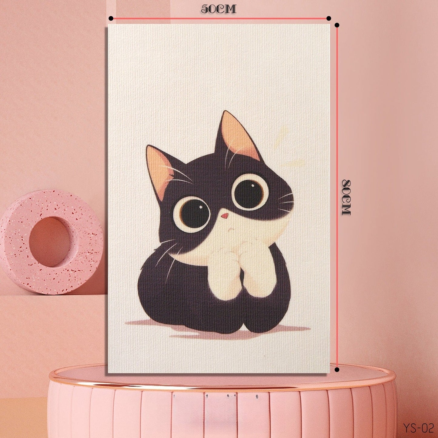 Panneau Griffoir Mural Feutre 50×80