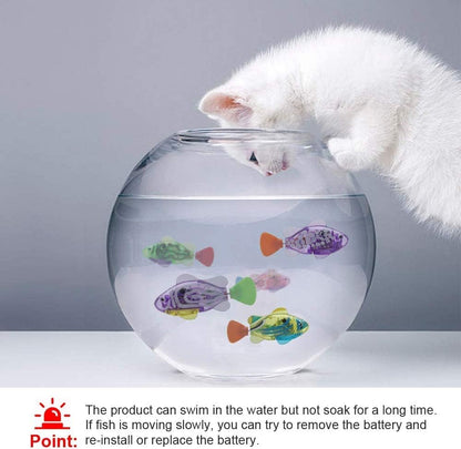 Poissons Robots LED Lumineux Interactifs