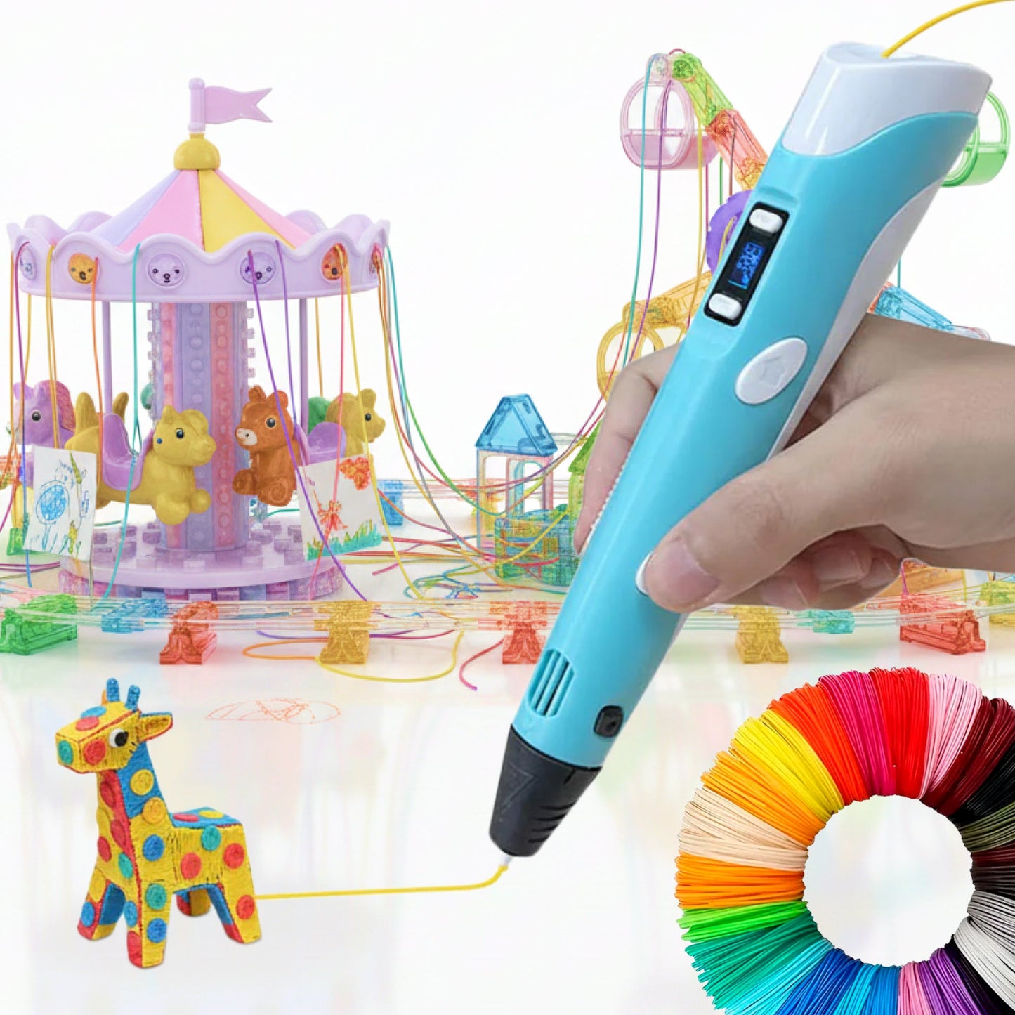 Stylo 3D Créatif Enfant