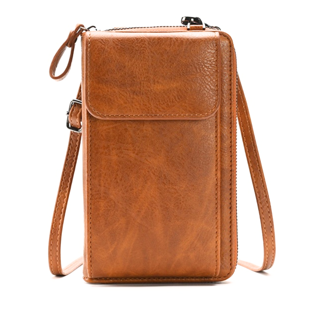 Rosemonté Sac Portefeuille en Cuir | Sac Bandoulière Compact et Élégant