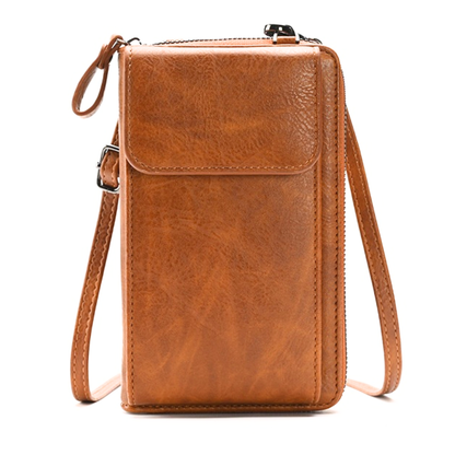 Rosemonté Sac Portefeuille en Cuir | Sac Bandoulière Compact et Élégant