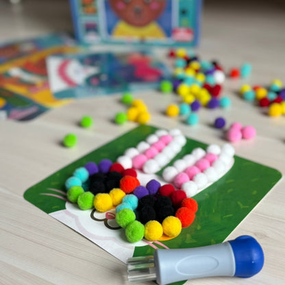 Kit Pompons Créatif Enfants 5+