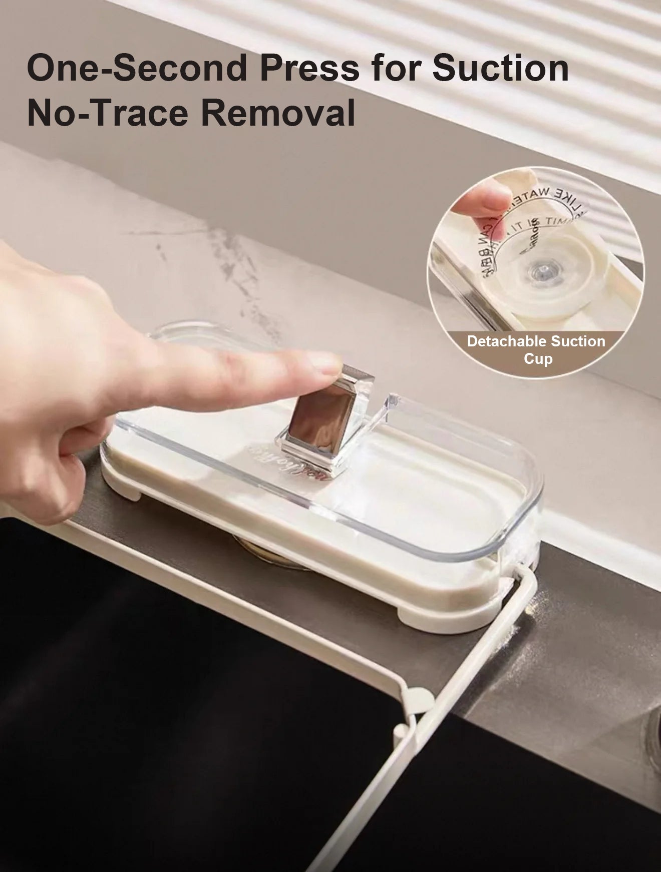 Filtre Évier Pliable Ventouse Anti-Bouchon