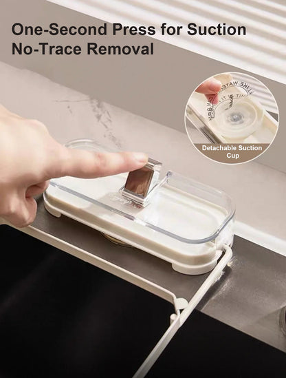 Filtre Évier Pliable Ventouse Anti-Bouchon