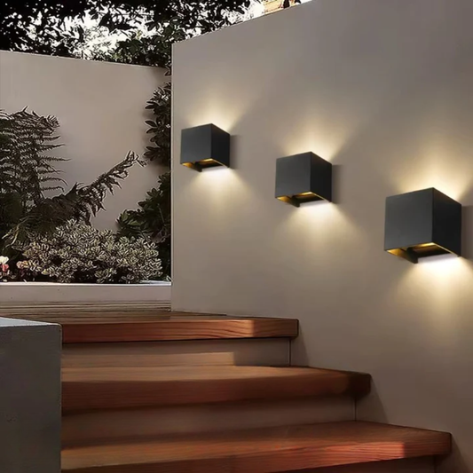 GlowCube Applique Murale | Faisceau réglable Haut & Bas